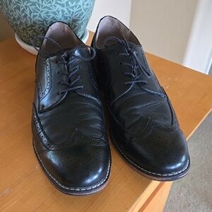 Dexter Black Leather Oxford Shoes